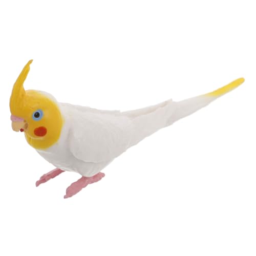 IMIKEYA Realistisches Nymphensittich Papageienmodell Aus Hochwertigem Material Künstliche Vogelfigur Für Heimdekoration Detaillierte Papageienskulptur Als Ornament Für Innen IMIKEYA Realistisches Nymphensittich Papageienmodell Aus Hochwertigem Material Künstliche Vogelfigur Für Heimdekoration Detaillierte Papageienskulptur Als Ornament Für Innen von IMIKEYA