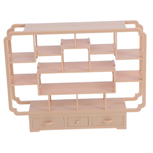 IMIKEYA Regalmodell Miniaturen Dekore Kleine Puppenhäuser Kleines Puppenhaus Kindermöbel Bücherregale Holzspielzeug Puppenhausschrank Bücherregal Puppenzubehör Khaki Kunststoff IMIKEYA Regalmodell Miniaturen Dekore Kleine Puppenhäuser Kleines Puppenhaus Kindermöbel Bücherregale Holzspielzeug Puppenhausschrank Bücherregal Puppenzubehör Khaki Kunststoff von IMIKEYA