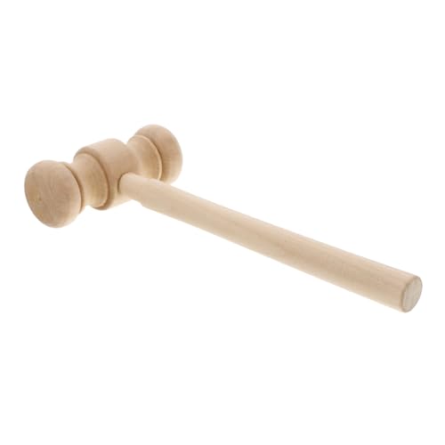 IMIKEYA Richter Hammer Holzhammer Richterhammer Mini-hammerspielzeug Aus Holz Mini-holzhämmer Schlagwerkzeug Spielzeughammer Khaki Hölzern von IMIKEYA