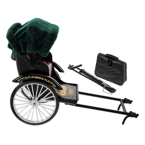 IMIKEYA Realistisches Retro-automodell Kreative Schreibtischdekoration Vintage-Ornament Aus Jinrikisha-metalllegierung IMIKEYA Realistisches Retro-automodell Kreative Schreibtischdekoration Vintage-Ornament Aus Jinrikisha-metalllegierung von IMIKEYA