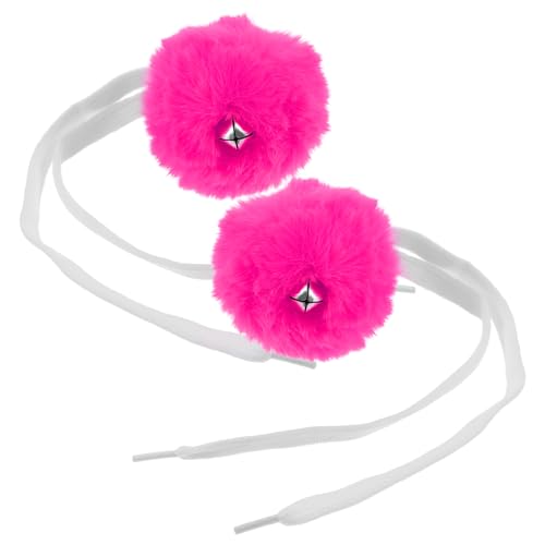 IMIKEYA Rollschuh-Pompoms Mit Glöckchen - 12 Stück 8 cm Flauschige Kunstfell Puffbälle in Rosa Ideales Zubehör Für Damen Mädchen Und Perfekt Zum Anbinden An Schnürsenkel IMIKEYA Rollschuh-Pompoms Mit Glöckchen - 12 Stück 8 cm Flauschige Kunstfell Puffbälle in Rosa Ideales Zubehör Für Damen Mädchen Und Perfekt Zum Anbinden An Schnürsenkel von IMIKEYA