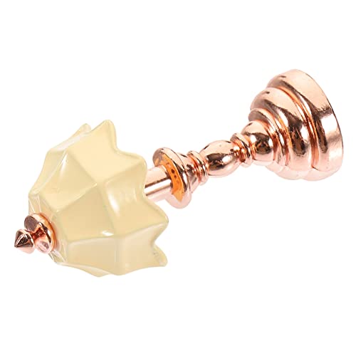IMIKEYA Roségoldene Säule Mit Lampenschirm Puppenhaus Zubehör Für Kreative Spielwelten IMIKEYA Roségoldene Säule Mit Lampenschirm Puppenhaus Zubehör Für Kreative Spielwelten von IMIKEYA