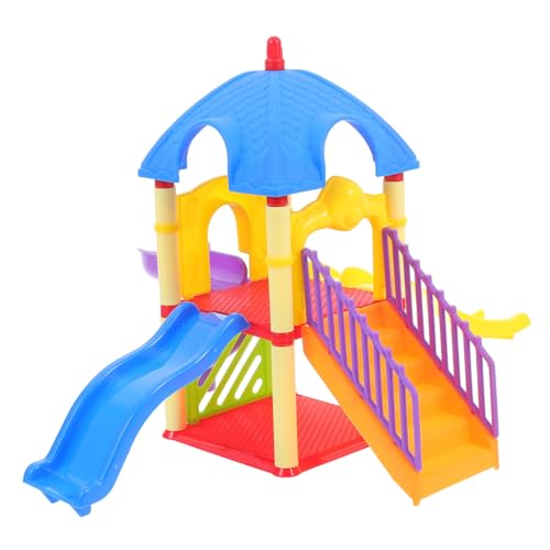 IMIKEYA Puppenhaus Kinder Spielen Spielplatz Modell Mini Zubehör Puppenhaus Dekorationen von IMIKEYA