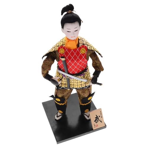 IMIKEYA Samurai Ninja Doll Samurai-Puppe Japanische Zimmerdekoration Dekorative Samurai-skulptur Aus Japanische Sammelfiguren Klein Realistisch Samurai-Figur Stoff IMIKEYA Samurai Ninja Doll Samurai-Puppe Japanische Zimmerdekoration Dekorative Samurai-skulptur Aus Japanische Sammelfiguren Klein Realistisch Samurai-Figur Stoff von IMIKEYA