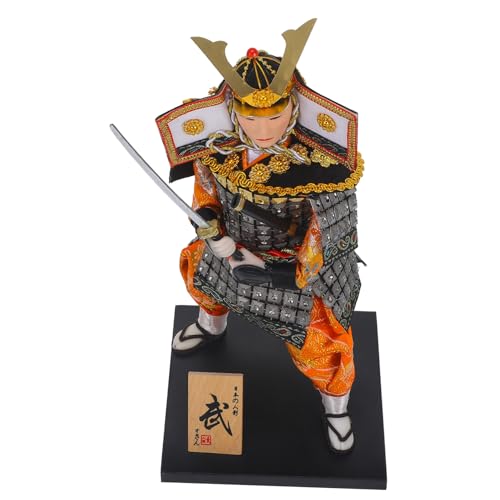 IMIKEYA Samurai Ninja Doll dekorative Samurai-Skulptur dekorative Samurai-Puppe Samurai-Figur Desktop-Samurai für japanische Haushaltsgeräte japanische Festdekoration Stoff IMIKEYA Samurai Ninja Doll dekorative Samurai-Skulptur dekorative Samurai-Puppe Samurai-Figur Desktop-Samurai für japanische Haushaltsgeräte japanische Festdekoration Stoff von IMIKEYA