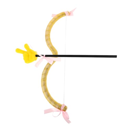 IMIKEYA Satz Kostüm-Requisiten Zum Valentinstag Amor Pfeile Amor- -stütze Amor-Halloween-kostüm Amor-Accessoires Für Frauen Valentinstag Zubehör Amorbogen Stoff Yellow IMIKEYA Satz Kostüm-Requisiten Zum Valentinstag Amor Pfeile Amor- -stütze Amor-Halloween-kostüm Amor-Accessoires Für Frauen Valentinstag Zubehör Amorbogen Stoff Yellow von IMIKEYA