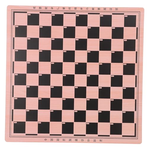 IMIKEYA Schachbrettzubehör Prüfer Planke Tragbares Haushaltsschachbrett Für Erwachsene Schachbretter Dame Brettspiel Holz IMIKEYA Schachbrettzubehör Prüfer Planke Tragbares Haushaltsschachbrett Für Erwachsene Schachbretter Dame Brettspiel Holz von IMIKEYA