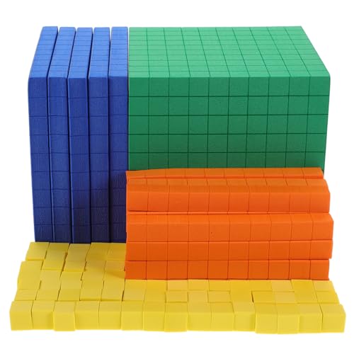 IMIKEYA Mathe-lernspielzeug Für Kinder Schaumstoffblöcke Mathe-Manipulative 4-stufiges System Spielzeug Zur Frühkindlichen Entwicklung von IMIKEYA