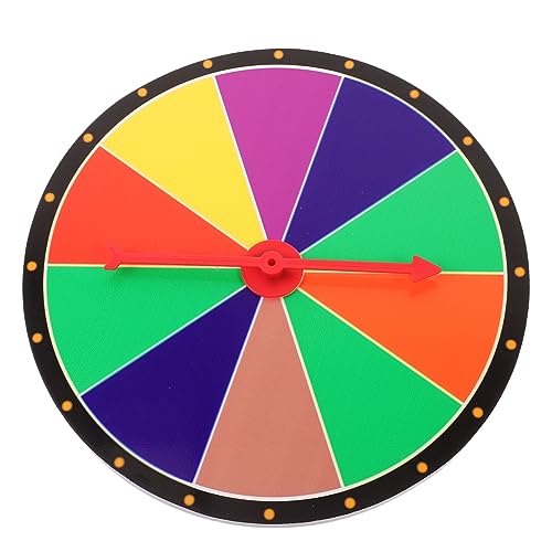 IMIKEYA Schicksalsrad Spielrad Vermögen Preis Farbe Spinnrad Rad von Rad Spiel Spielzeugspiel Partyspiel -Requisiten Rad des Spaßspiels Rad ziehen Gaming-Rad Karnevalsspiel Partyspiele PVC IMIKEYA Schicksalsrad Spielrad Vermögen Preis Farbe Spinnrad Rad von Rad Spiel Spielzeugspiel Partyspiel -Requisiten Rad des Spaßspiels Rad ziehen Gaming-Rad Karnevalsspiel Partyspiele PVC von IMIKEYA