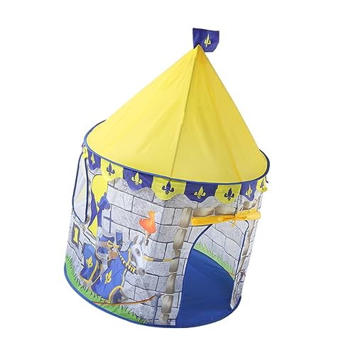 IMIKEYA Schlossspielzelt für Faltbares Spielzelt im Ritterschloss Design Tragbar für Drinnen und Draußen Fördert Kreativität und Vorstellungskraft Wasserabweisendes Material IMIKEYA Schlossspielzelt für Faltbares Spielzelt im Ritterschloss Design Tragbar für Drinnen und Draußen Fördert Kreativität und Vorstellungskraft Wasserabweisendes Material von IMIKEYA