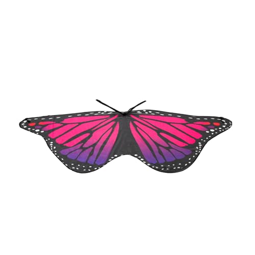 IMIKEYA Schmetterlings Cape für Partys Strapazierfähiges Kostüm für Halloween Weihnachten Cosplay und Bühnenaufführungen Polyestermaterial IMIKEYA Schmetterlings Cape für Partys Strapazierfähiges Kostüm für Halloween Weihnachten Cosplay und Bühnenaufführungen Polyestermaterial von IMIKEYA
