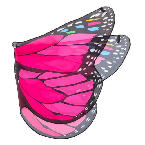 IMIKEYA Schmetterlingsumhang Für Halloween Kostüm Umhang Mit Schmetterlingsdesign Für Karneval Und Cosplay Perfekte Verkleidung Für Kleine Schmetterlingsfans von IMIKEYA