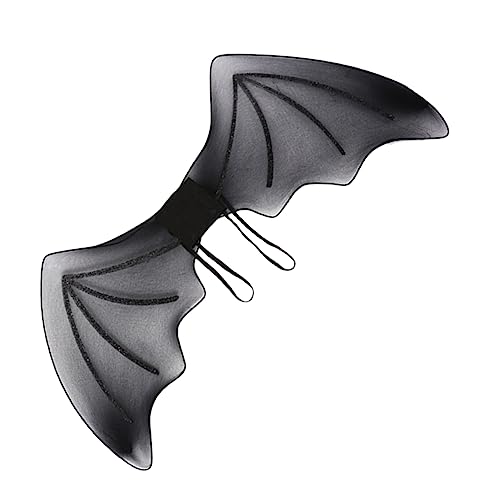 IMIKEYA Schwarze Fledermausflügel Für Halloween Kostüm Für Karneval Cosplay Und Mottopartys Lebensechte Komfortabel Zu Perfektes Zubehör von IMIKEYA