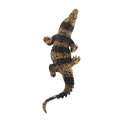 IMIKEYA Kognitives Spielzeug Reptilien Modell für Kinder Softgummi Alligator Figur Lernspielzeug zur Frühen Realistisches Tiermodell für Spiel und Dekoration von IMIKEYA