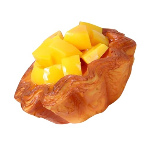 IMIKEYA Simulations-eierkuchenmodell Törtchen Schicke Eierkuchen-Foto-Requisite Eierkuchen- Simuliertes Eierkuchenmodell Gefälschter Eierkuchen Realistisch Essen PVC von IMIKEYA