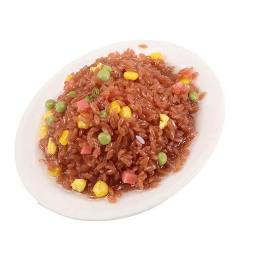 IMIKEYA Simulierter Gebratener Eierreis Essen Für Kleinkinder Und Mädchen Kinderküche Makkaroni Spielküchenzubehör Küchenspielzeug Essen Käsenudeln Plastik IMIKEYA Simulierter Gebratener Eierreis Essen Für Kleinkinder Und Mädchen Kinderküche Makkaroni Spielküchenzubehör Küchenspielzeug Essen Käsenudeln Plastik von IMIKEYA