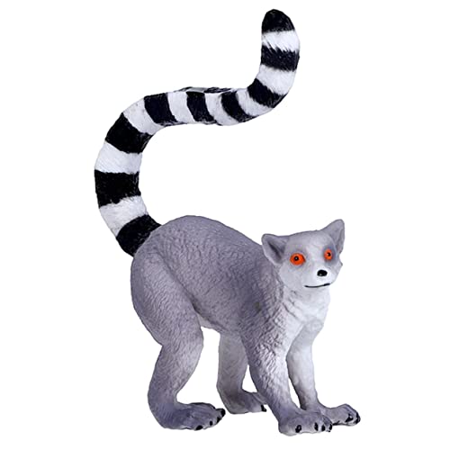 IMIKEYA Simulierter Lemur Überraschung Dekoration Fuchspuppen gefälschtes ausgestopft tierfiguren für kinderzimmerdeko Lemuroid-Figur aus Kunststoff Tierstatue Plastik IMIKEYA Simulierter Lemur Überraschung Dekoration Fuchspuppen gefälschtes ausgestopft tierfiguren für kinderzimmerdeko Lemuroid-Figur aus Kunststoff Tierstatue Plastik von IMIKEYA