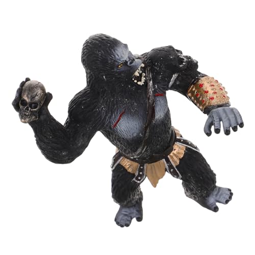 IMIKEYA Simuliertes Ornament Kindertiere Gorilla Tierfiguren Figur Etiketten Anhänger Kuschelige Affenmodelle Affenstatue Hellbraun PVC IMIKEYA Simuliertes Ornament Kindertiere Gorilla Tierfiguren Figur Etiketten Anhänger Kuschelige Affenmodelle Affenstatue Hellbraun PVC von IMIKEYA