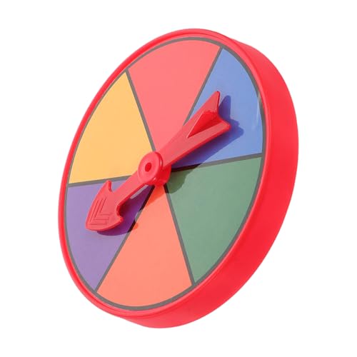 IMIKEYA Spiel Drehteller Drehrad Kleines Tischspiel Belohnungsrad Drehrad Spiel Dreh Zappel Mini Drehrad Drehrad Zum Aus Kunststoff von IMIKEYA