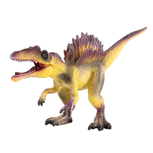IMIKEYA Spinosaurus-Modell Kinderspielzeug Realistische Dinosaurierfiguren Kognitives Modell Der Dinosaurier Kleine Dinosaurierfiguren -Dinosaurier Dinosaurier-Figur Gelb Plastik von IMIKEYA
