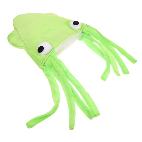 IMIKEYA Squid Hat für Festivals Cartoon Tierkopfbedeckung Witzige Octopus Mütze für Partys Leichtes und Bequemes Material Kostümzubehör für Unvergessliche Fotos von IMIKEYA