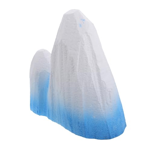 IMIKEYA Steingarten Dekoration Aquarium Berge Figurine Dekorative Ornamente Aquarium Schnee Berg Dekoration Himmel Blau Schaum IMIKEYA Steingarten Dekoration Aquarium Berge Figurine Dekorative Ornamente Aquarium Schnee Berg Dekoration Himmel Blau Schaum von IMIKEYA
