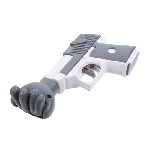 IMIKEYA Steinscheren-papierspielspielzeug Stein-Papier-scheren-Spiel Party Für Felsen Finger-ratespiel- Hände Led Spielzubehör Finger-ratestab Spielstab Abs Grey von IMIKEYA