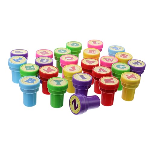 IMIKEYA Stempel Mit Buchstaben Umweltfreundliche Stamper Für Kreative Belohnungen Im Klassenzimmer Bunte Siegelstempel Für Jungen Und Mädchen IMIKEYA Stempel Mit Buchstaben Umweltfreundliche Stamper Für Kreative Belohnungen Im Klassenzimmer Bunte Siegelstempel Für Jungen Und Mädchen von IMIKEYA