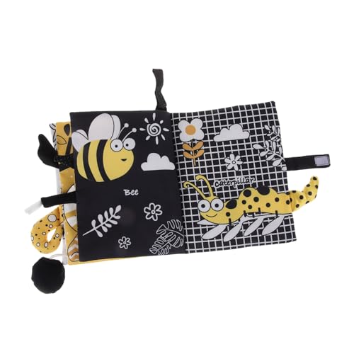 IMIKEYA Stoffbuch für Geburtstagsgeschenke Babybuch aus Stoff lehrreich Tuch weiches babybuch Buch babyspielzeug Lustiges Stoffbuch für Bücher für Kleinkinder von 0 bis 6 Monaten IMIKEYA Stoffbuch für Geburtstagsgeschenke Babybuch aus Stoff lehrreich Tuch weiches babybuch Buch babyspielzeug Lustiges Stoffbuch für Bücher für Kleinkinder von 0 bis 6 Monaten von IMIKEYA