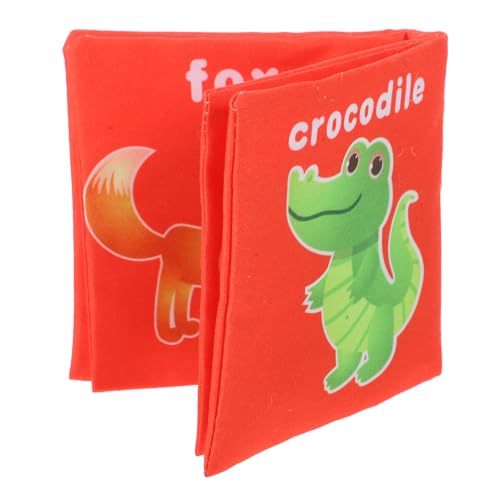 IMIKEYA Stoffbuch für Kleinkinder Weiches Tiermotiv mit Seiten Flächen für Frühkindliche Bildung und Tiererkennung Tragbar und Sicher für Junge Mädchen IMIKEYA Stoffbuch für Kleinkinder Weiches Tiermotiv mit Seiten Flächen für Frühkindliche Bildung und Tiererkennung Tragbar und Sicher für Junge Mädchen von IMIKEYA