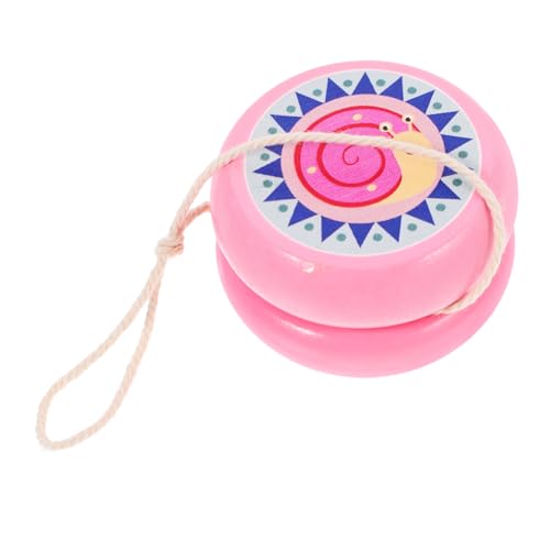 IMIKEYA String Holz Jo Jo Holz Jo Jo Jo Jo Für Anfänger Jo Jos Für Anfänger Jo Jo Profi Jo Jo Bälle Profi Fingertip Ball Jo Jo Jo Jo Rosa Buche von IMIKEYA