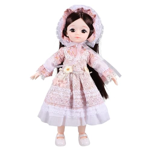 IMIKEYA Süße Puppe klein Prinzessin Kleidung unser gemeinsam Mädchen Puppe Mini-Bjd-Puppe Geburtstagsgeschenk Gliederpuppe im hawaiianischen Stil Kunststoff IMIKEYA Süße Puppe klein Prinzessin Kleidung unser gemeinsam Mädchen Puppe Mini-Bjd-Puppe Geburtstagsgeschenk Gliederpuppe im hawaiianischen Stil Kunststoff von IMIKEYA