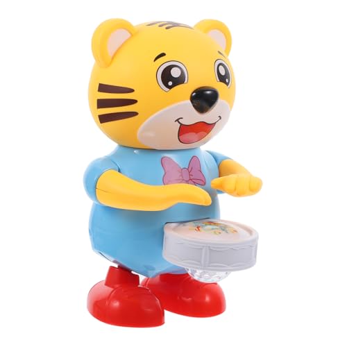 IMIKEYA Und Tanzen Tiger Spielzeug Für Junge Mädchen Elektronisches Musikalisches Spielzeug Mit Drum-Funktion Für Kreative Entwicklung Und Spaß Und Langlebig Ohne Batterien IMIKEYA Und Tanzen Tiger Spielzeug Für Junge Mädchen Elektronisches Musikalisches Spielzeug Mit Drum-Funktion Für Kreative Entwicklung Und Spaß Und Langlebig Ohne Batterien von IMIKEYA