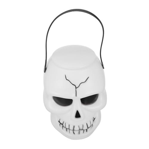 IMIKEYA Süßigkeiten Eimer Aus Kunststoff Für Halloween Dekorativer Süßigkeitenbehälter Mit Schädel Design Für Partys Halloween Deko Wiederverwendbar Und Leicht Zu Reinigen IMIKEYA Süßigkeiten Eimer Aus Kunststoff Für Halloween Dekorativer Süßigkeitenbehälter Mit Schädel Design Für Partys Halloween Deko Wiederverwendbar Und Leicht Zu Reinigen von IMIKEYA