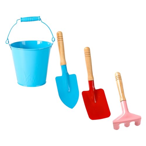 IMIKEYA Teiliges Kindergartenset Mit Bunten Gartengeräten Mini Handschaufel Hacke Rechen Und Kleiner Blauer Eimer Für Gärtnern Freien IMIKEYA Teiliges Kindergartenset Mit Bunten Gartengeräten Mini Handschaufel Hacke Rechen Und Kleiner Blauer Eimer Für Gärtnern Freien von IMIKEYA