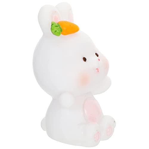 IMIKEYA Tierfigur aus Harz Niedliche für Kuchen Cupcakes und Partys und Bastelprojekte Hase IMIKEYA Tierfigur aus Harz Niedliche für Kuchen Cupcakes und Partys und Bastelprojekte Hase von IMIKEYA