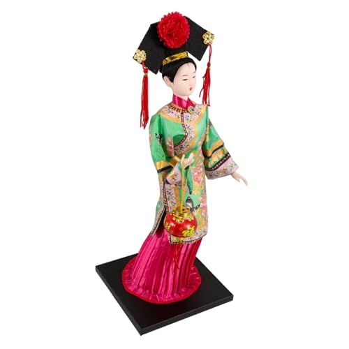 IMIKEYA Traditionelle Kleidungpuppen Sammler -chinesische Puppenfigur Traditionelle Handwerkspuppe Traditionelle Chinesische Figur Chinesische Seidenpuppe Antike Puppen Green Polyester IMIKEYA Traditionelle Kleidungpuppen Sammler -chinesische Puppenfigur Traditionelle Handwerkspuppe Traditionelle Chinesische Figur Chinesische Seidenpuppe Antike Puppen Green Polyester von IMIKEYA