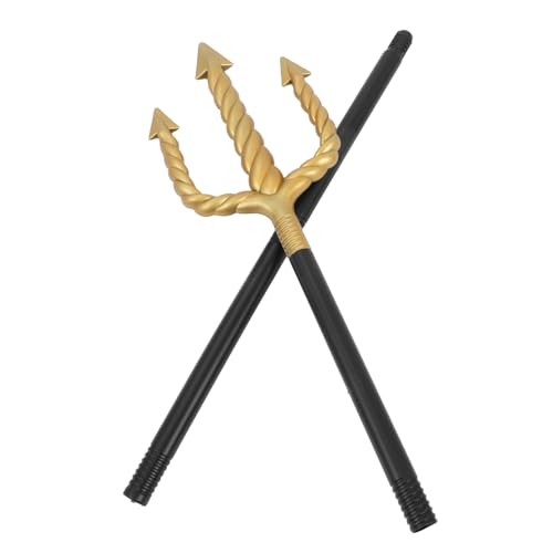 IMIKEYA Trident Kostümaccessoire mit Goldener Oberfläche Abnehmbar Sicher für Halloween Cosplay und Meeresgott-Themen Leicht Montierbar Vielseitiger Bühnenstab IMIKEYA Trident Kostümaccessoire mit Goldener Oberfläche Abnehmbar Sicher für Halloween Cosplay und Meeresgott-Themen Leicht Montierbar Vielseitiger Bühnenstab von IMIKEYA