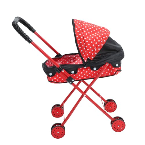 IMIKEYA Trolley- Babypuppe Mit Kinderwagen Dolly Mädchen Auto -Kinderwagen Puppenwagen Für Kleinkinder Von 3-5 Jahren Kinderwagen Für Puppen Babys Plüsch Mini Eisenrahmen IMIKEYA Trolley- Babypuppe Mit Kinderwagen Dolly Mädchen Auto -Kinderwagen Puppenwagen Für Kleinkinder Von 3-5 Jahren Kinderwagen Für Puppen Babys Plüsch Mini Eisenrahmen von IMIKEYA