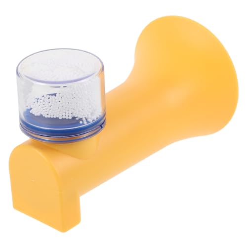 IMIKEYA Trommelfellmodell Ohrstecker Ohrenmodell Schallvibrationsmodell Eardrum Schutz es zappelt sensorisches Übungsstütze lustiges kognitives Plastik Yellow von IMIKEYA