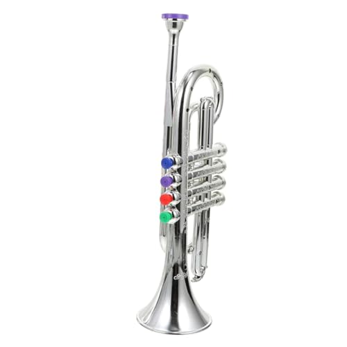 IMIKEYA Trompete Imitations Trompete für Jungen und Musikinstrument für Kleinkinder Lernspielzeug für Kreative Bühnenaufführungen Robustes und Sicheres Kunststoffspielzeug IMIKEYA Trompete Imitations Trompete für Jungen und Musikinstrument für Kleinkinder Lernspielzeug für Kreative Bühnenaufführungen Robustes und Sicheres Kunststoffspielzeug von IMIKEYA