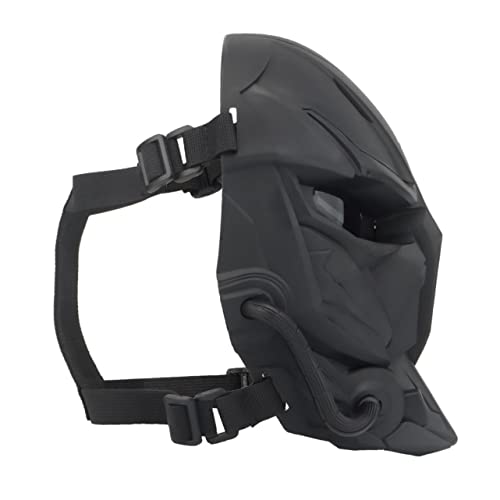 IMIKEYA Verstellbare Dekorative Maske für Gesichts und Futuristische Vollmaske für Outdoor Spiele für Erwachsene und Cosplay Aktivitäten IMIKEYA Verstellbare Dekorative Maske für Gesichts und Futuristische Vollmaske für Outdoor Spiele für Erwachsene und Cosplay Aktivitäten von IMIKEYA