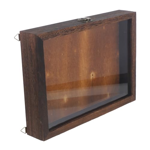 IMIKEYA Vintage Insekten display box mit Klarem Deckel Schützende Aufbewahrung für Schmetterlings Pflanzensammlungen Großer Stauraum Wiederverwendbar Dekorative Wand Tischvitrine von IMIKEYA