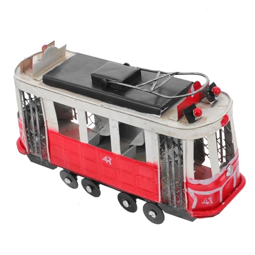 IMIKEYA Vintage-busmodell: Altmodisches LKW-Metall-antikes-busmodell, Retro-eisenauto-Figur, Sammlerstück Für Heimregal-Dekoration, Geburtstags- Und Reise-Souvenir von IMIKEYA