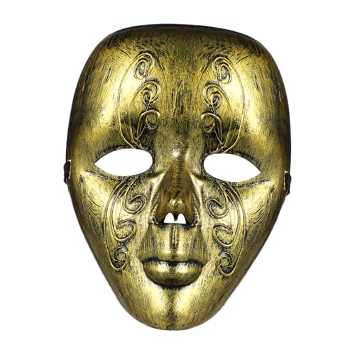 IMIKEYA Vintagestyle Vollgesichtsmaske für Maskerade und Halloween Einzigartige Venezianische Maske Komfortabel und Leicht für Partys und Kostüme IMIKEYA Vintagestyle Vollgesichtsmaske für Maskerade und Halloween Einzigartige Venezianische Maske Komfortabel und Leicht für Partys und Kostüme von IMIKEYA