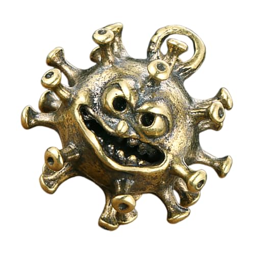 IMIKEYA Virusornament aus Messing einzigartige Vintage Charms Statue - Anhänger für Armbänder Messingdekoration Figuren Wohnkultur Messingstatue winzige Reize Kupfer Golden IMIKEYA Virusornament aus Messing einzigartige Vintage Charms Statue - Anhänger für Armbänder Messingdekoration Figuren Wohnkultur Messingstatue winzige Reize Kupfer Golden von IMIKEYA