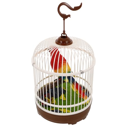 IMIKEYA Vogelkäfig- Kleine Vogelkäfige Vogelkäfer Kleiner Vogelkäfig Für Vogelkäfige Rot Plastik von IMIKEYA