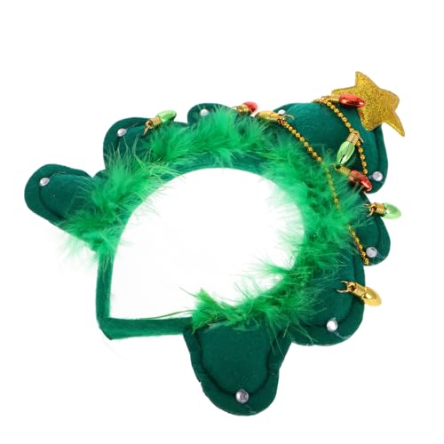 IMIKEYA Weihnachtliches Stirnband Weihnachtsbaum Design Leichtes Haaraccessoire für Frauen Mädchen Party Kopfband Festlich für Familie Büro Weihnachten IMIKEYA Weihnachtliches Stirnband Weihnachtsbaum Design Leichtes Haaraccessoire für Frauen Mädchen Party Kopfband Festlich für Familie Büro Weihnachten von IMIKEYA
