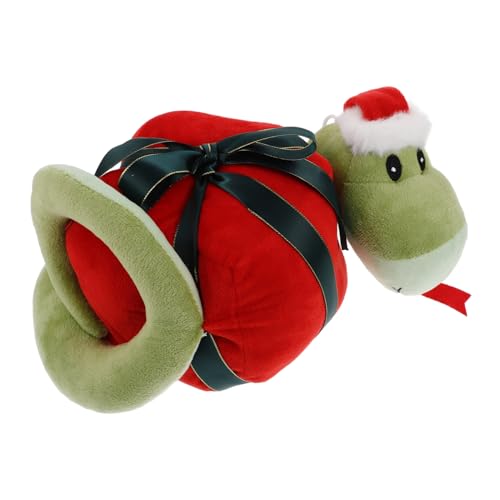 IMIKEYA Weihnachtsschlangenpuppe Schlangenspielzeug Gefälschte Schlange Requisite Spielzeugschlangen Ausgestopfte Schlangen Schlange Plüschschlange Stofftier Groß Lustige Kuscheltiere von IMIKEYA