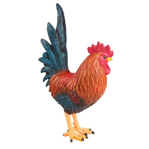 IMIKEYA -Wildtier-Modell- -Hahn-Geflügel-kognitives kinderspielzeug gartendekoration Garten hahn Figur Rasen Statuen Figuren Hühnerstatuen Plastik IMIKEYA -Wildtier-Modell- -Hahn-Geflügel-kognitives kinderspielzeug gartendekoration Garten hahn Figur Rasen Statuen Figuren Hühnerstatuen Plastik von IMIKEYA